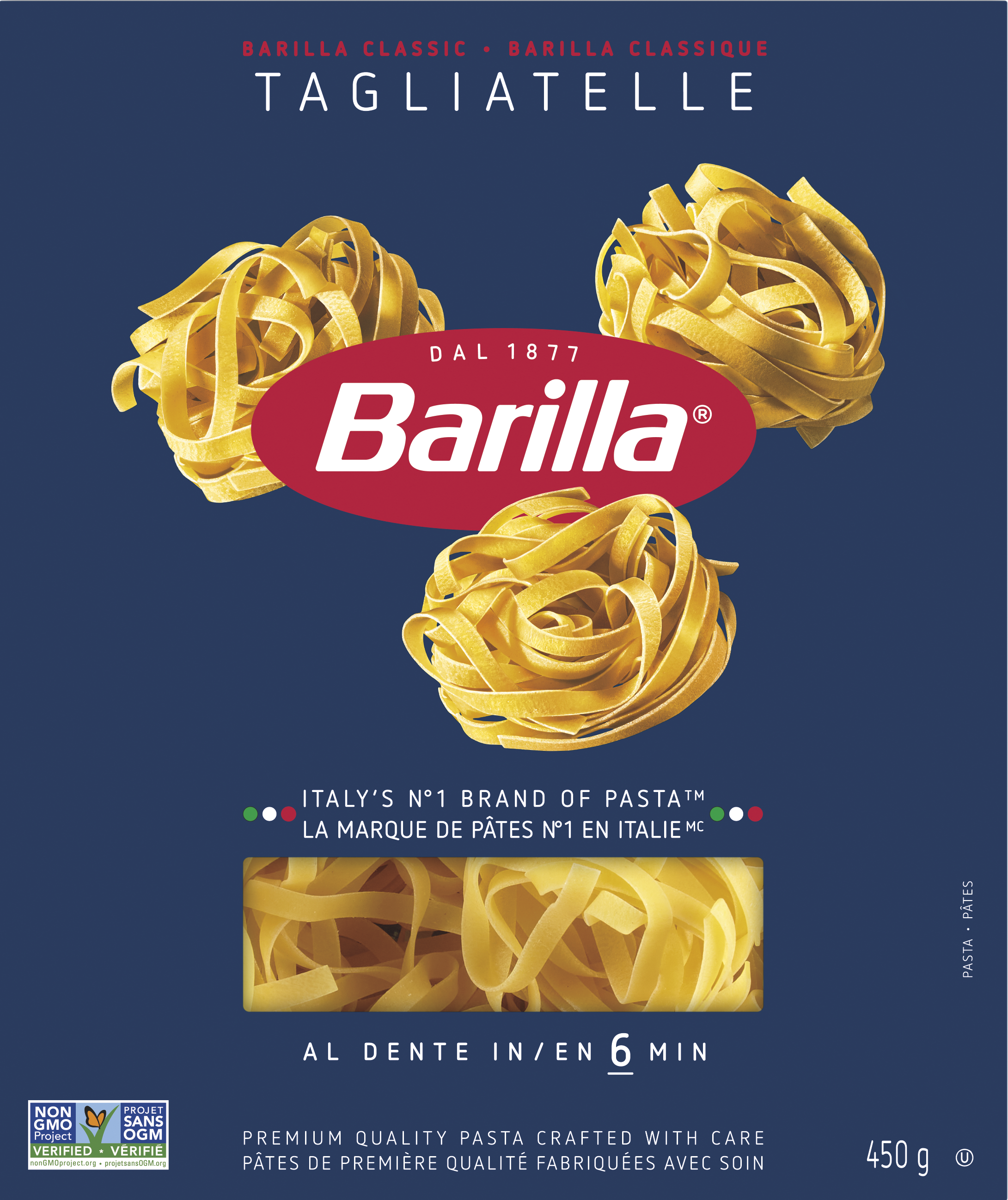 Pasta　N°16,　Barilla　N°16　Tagliatelle　Pasta　Tagliatelle　g　Barilla　450