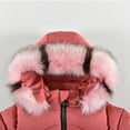 thumbnail image 5 of Mercatoo Kids Girls Puffer Jacket Hooded Padded Parka Coat Winter Warm Windproof Quilted Down Outerwear Cozy Jackets with Pockets, 5 of 9