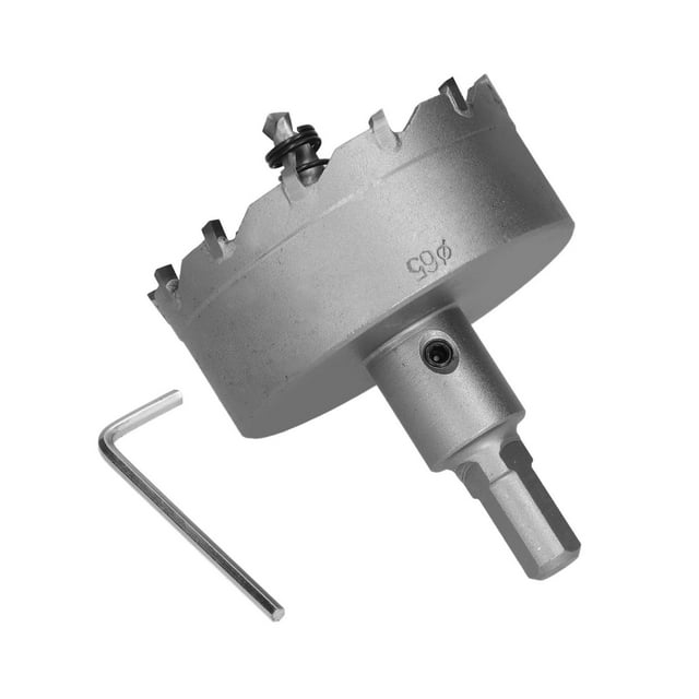 FLAMEEN Carbide Hole Saw, Heavy Duty TCT Drills For Metal Plate For Stainless Steel