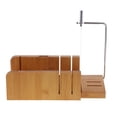 thumbnail image 4 of 2X Flexible Rectangular Jabón de Pan de Silicona Caja de , Herramientas de de Jabón de Pan Rebanador de Rebanadas de tarta Bisel Macarena Molde cortador de pan de jabón de madera, 4 of 8