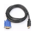 thumbnail image 1 of Cable Nacni HD 1080P HDMI macho a VGA de 15 pines, negro, 1 of 8