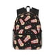 thumbnail image 1 of Disketp Popcorn Mochila Ligera Clásica con Múltiples Bolsillos, Mochila Casual para Hombre y Mujer, Ideal para Escuela, Trabajo y Viajes, 1 of 6
