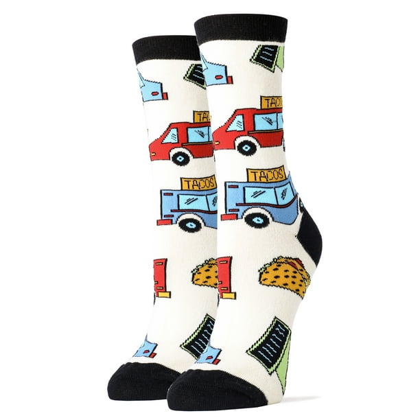 Oooh Yeah Oooh Yeah Men's Novelty Crew Socks, Funny Socks, Crazy