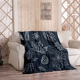thumbnail image 6 of Lzobxe Lap Blankets for Bedroom Soft Fuzzy Throw Blanket for Couch, Microfiber Ghost Pumpkin Decorations for Halloween Thanksgiving Gifts, 6 of 6
