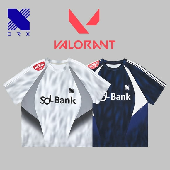 Uniforme del club de deportes electrónicos Valorant DRX 2025 Nueva Jersey VCT Masters Bangkok Traje de entrenamiento para torneo Camisetas deportivas para hombres y mujeres
