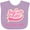 Lavender, variant on Inktastic Cute Like My Great Aunt Girls Baby Bib