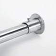 thumbnail image 5 of AOOOWER Closet Rod Holder Wall Mount Pipe Bracket for Wardrobe Shower Curtain Rod Silver, 5 of 11