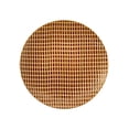 thumbnail image 3 of Juego 4 Platos Galerias El Triunfo Porcelana Diseño Cuadros Cafe Con Lineas Amarillas, 3 of 4