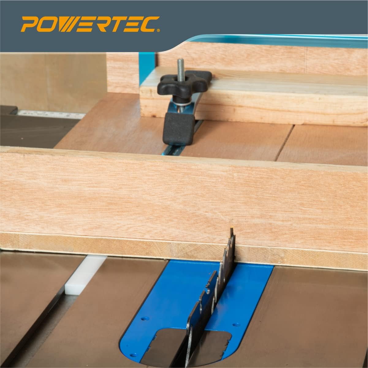POWERTEC 4PK 17" HDPE Miter Bar w/Screws for Table Saw Sled, Taper Jig, Miter Slot Runners, Fits 3/4" x 3/8" Slot on Table Saw, Router Table, Band Saw, Woodworking tools & Accessories, 71793