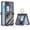 Black, variant on Galaxy Z Flip 5 Case with Hinge Protection Clear Samsung Flip 5 Case with Kickstand for Samsung Galaxy Z Flip 5 5G (2023) - Purple
