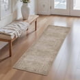thumbnail image 5 of Washable Kitchen Runner Rug 2x5 ft, Modern Vintage Soft Low Profile Non Slip Rug with PVC Backing, Farmhouse Vintage Carpet for Kitchen Sink, Hallway, Laundry Room, 5 of 6