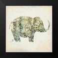 thumbnail image 2 of Metz, Andi 15x15 Black Modern Framed Museum Art Print Titled - Boho Elephant I, 2 of 5