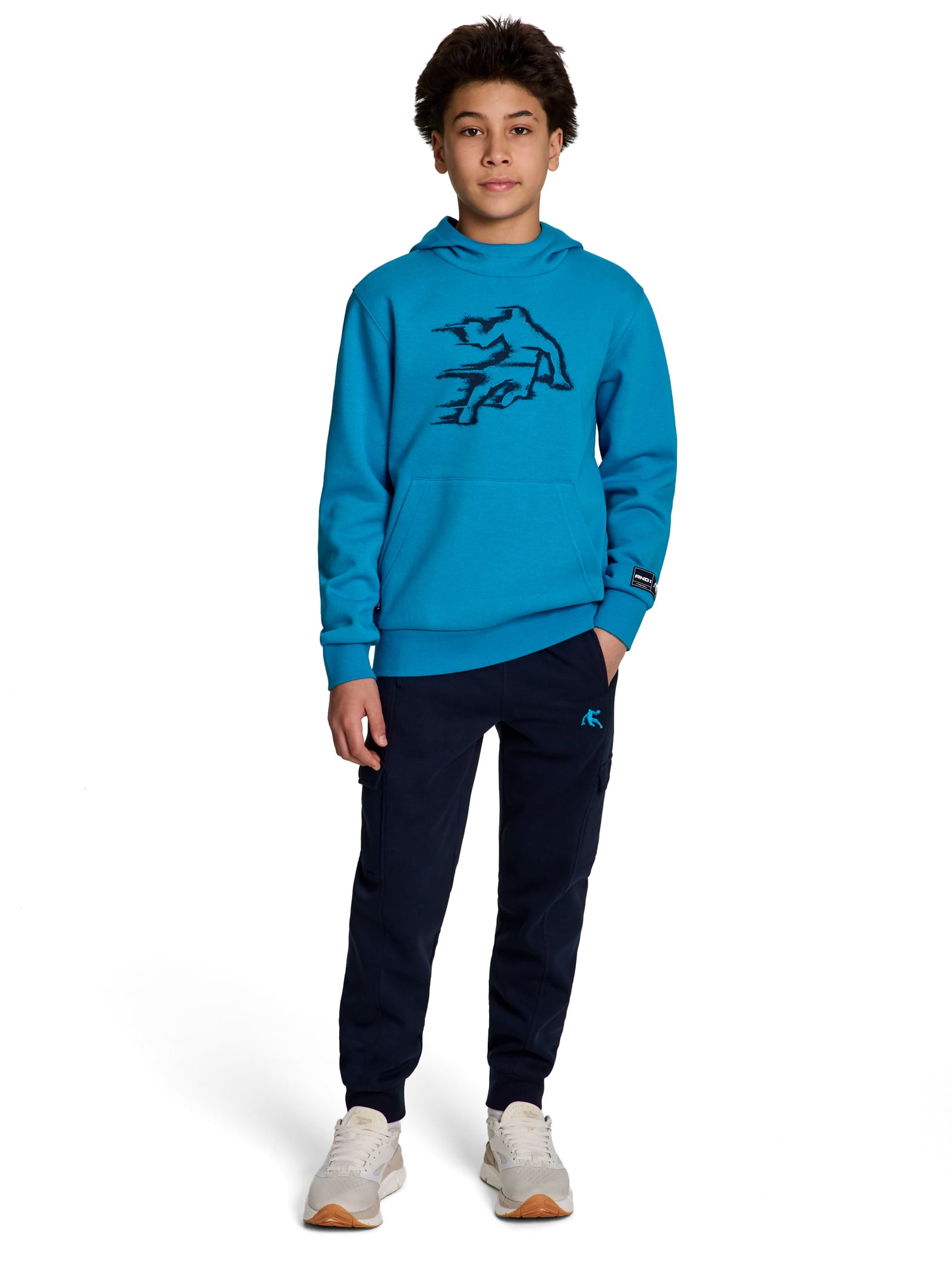AND1 Boy's Double Team Athletic Jogger, Sizes 4-18