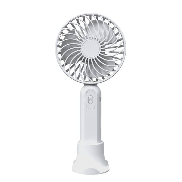 Mistaha USB Mini Handheld Fan Outdoor Portable Rechargeable Cooling Fan with Mobile-Phone Holder for Outdoor