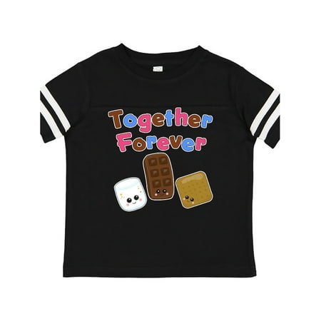 

Inktastic Together Forever- S mores Gift Toddler Boy or Toddler Girl T-Shirt