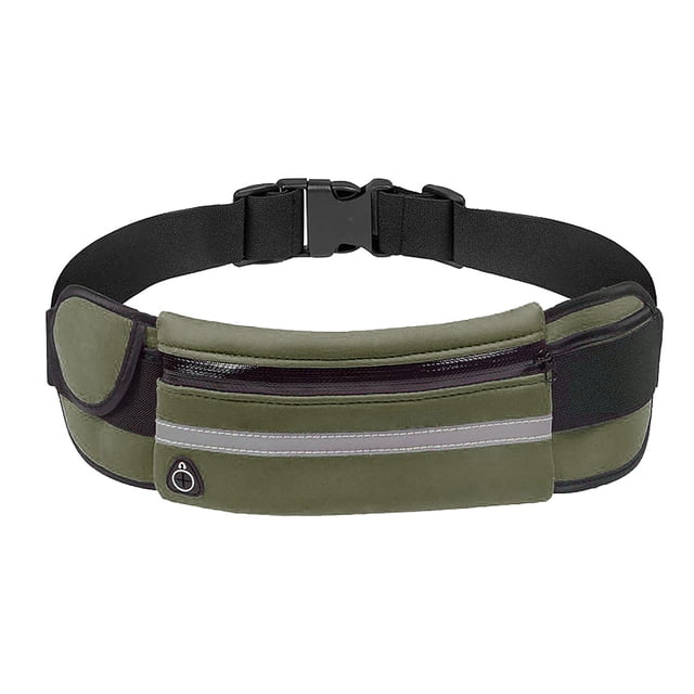 Xihbxyly Riñonera Antirrobo para Correr y Fitness, Portabotellas Multifuncional, Cinturón Elástico para Teléfono, Llaves y Dinero En Efectivo, Diseño Resistente Al Sudor, para Actividades Al Aire Lib