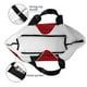 thumbnail image 4 of Fotbe Red Black Houndstooth Bolsa Tote Estética de Lona con Estampado para Mujer - Bolsa Reutilizable de Hombro Casual para Vacaciones, Compras, Trabajo y Gimnasio, 4 of 8