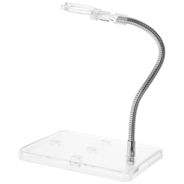 Shisuyan 2 Pcs Supports de Poupée Support d'Affichage Réglable Support de Figurine d'Action Portable Supports Organisateurs Base pour Accessoires de Modèle de Collection