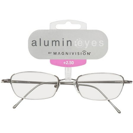 Alumin Eyes By Magnivision Glasses For Computer Use, +2.50