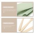 thumbnail image 2 of BESTYASH Portable Silverware Set for Picnic 2 Sets 11.5X2.24X0.39in Phthalate-Free Plastic, 2 of 8