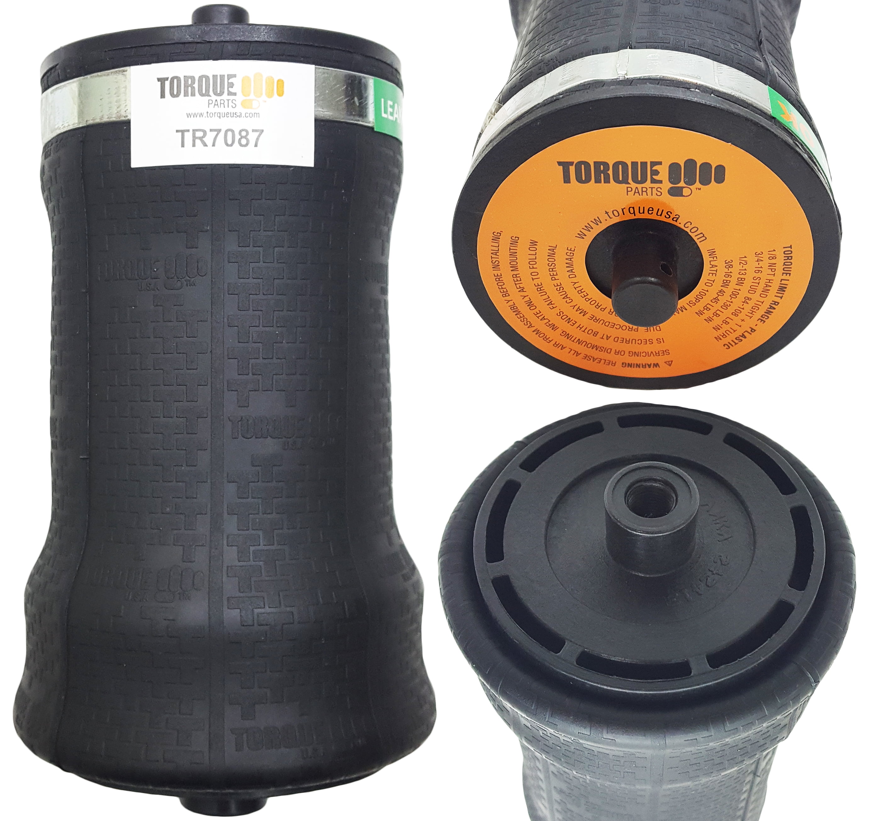 Pair Of Cab Air Spring Bags - Replaces Kenworth W02-358-7109, Link 1104K002