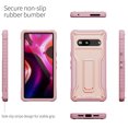 thumbnail image 4 of ExoGuard For Google Pixel 7 Case, Phone Case with Screen Protector and Kickstand (Pink), 4 of 8