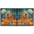 thumbnail image 3 of Capybara and Pumpkins 3 Ring Hardcover Binders 1.5in Round Rings for Letter-Size Folder Paper Organizer Pockets for Office Student Recipe, 3 of 9