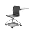 thumbnail image 3 of National Public Seating COGO-10 Chaise sur Go, Noir & Chrome, 3 of 14