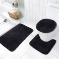 thumbnail image 5 of Clearance Under $5!Yyuenw Bathroom Rugs Set 3 Pieces Bath Mat Set, Chenille Bathroom Mats, Non-Slip Plush Carpet Runner, Bathroom Set with Toilet Rugs, Perfect Bath Mats for Bathroom Tub, 5 of 5
