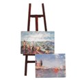 thumbnail image 2 of MasteelfCA 1 Ensemble Mini Peintures Finies Chevalet de Maison Modèle Paysage Micro Vif Accessoires Petit Chevalet, 2 of 7