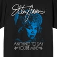 thumbnail image 2 of GOSMITH Etta James Blue Tone "Anything To Say You're Mine" Men's Black Tee - Small 3xl, 2 of 2