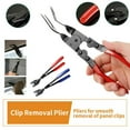 thumbnail image 6 of UOYOTT Fastener Push Remover Tool for Plastic Snap Rings and Body Clips -Rivet Puller^ Q2V2, 6 of 8