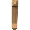 thumbnail image 2 of Ekena Millwork 5 1/2"W x 24"D x 28"H Traditional Craftsman Smooth Bracket, Western Red Cedar, 2 of 13