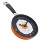thumbnail image 3 of Injueey Sartén creativa con forma de huevo frito reloj de pared para cocina dormitorio rosa Decoración del hogar Naranja 22x19x4cm, 3 of 6