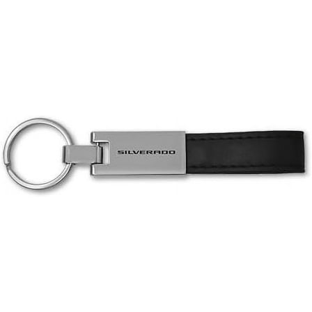 Chevy Silverado Leather Loop Key Chain - Officially Licensed Chevrolet Keychain