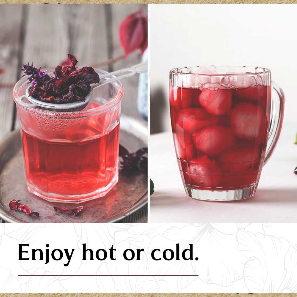 Back To Basics 5 LB 100% Premium Dried Hibiscus Flowers Tea,Jaimaica Tea