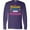 Purple, variant on My Favorite People Call Me Meemaw with Flowers Long Sleeve T-Shirt