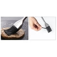 thumbnail image 6 of GOOHOCHY Silicone Stainless Steel Bbq Brush 2Pcs 7.9In, 6 of 8