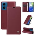 thumbnail image 3 of Funda para Motorola MOTO G04/G24 Estuche de Cuero PU Tipo Cartera con Ranuras para Tarjetas y Cierre Magnético, 3 of 5