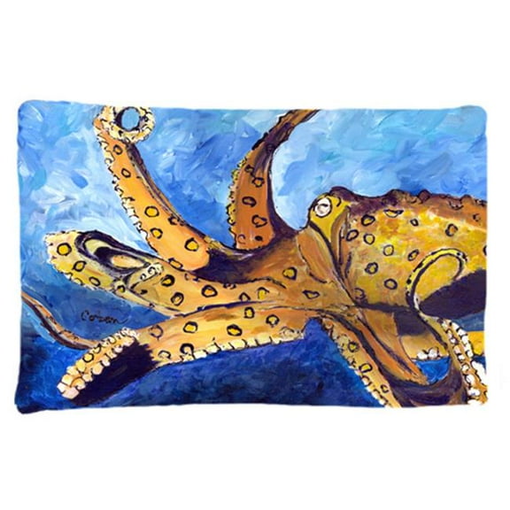 20.5 x 30 in. Octopus Moisture Wicking Fabric Standard Pillow Case
