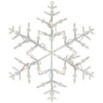thumbnail image 4 of Northlight Lighted Snowflake Christmas Window Decoration - 13.5", 4 of 7