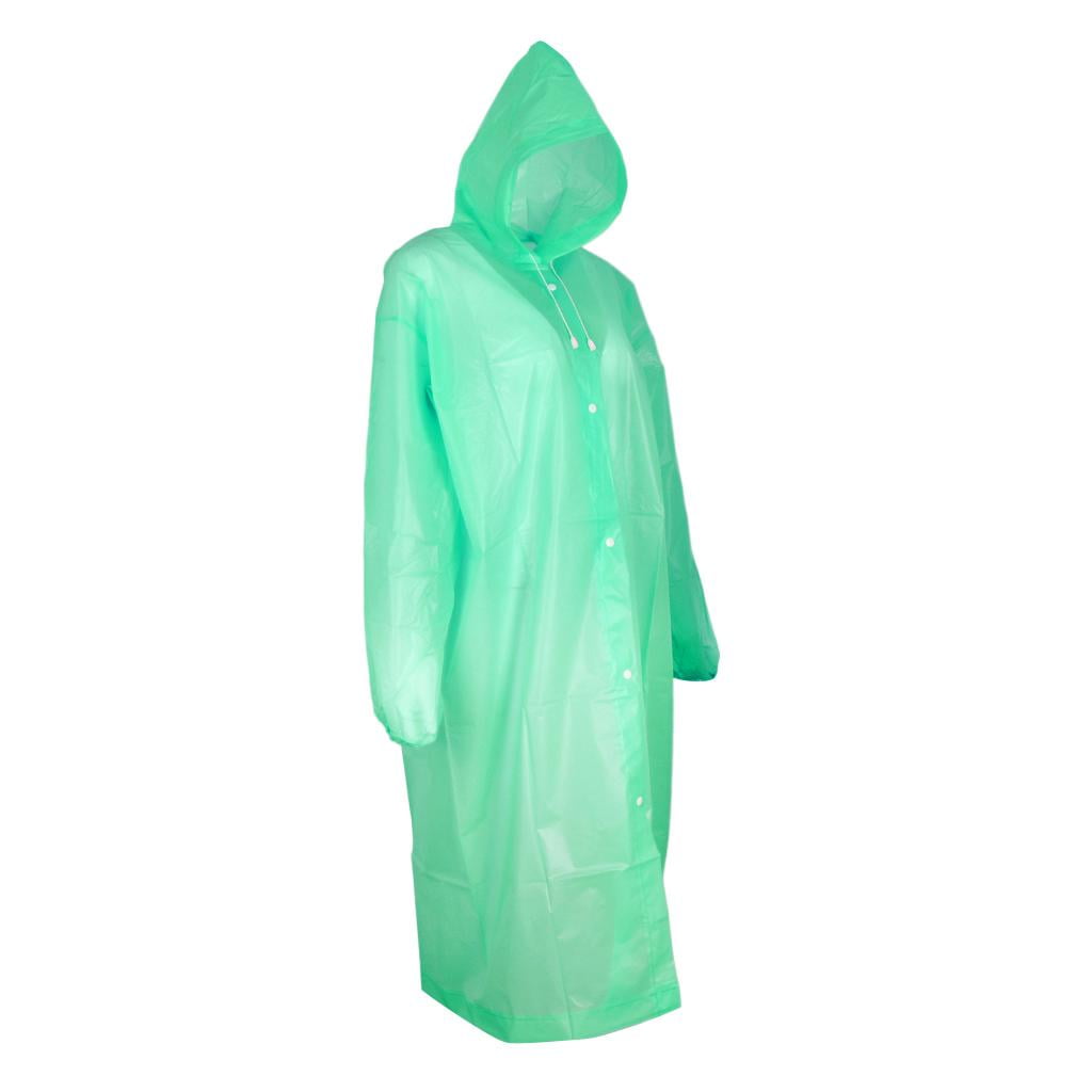 ADULT EMERGENCY LIGHTWEIGHT WATERPROOF PONCHO RAIN CAPE FESTIVAL CAMPING OUTDOOR 