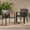 Brown, variant on Outdoor Wicker Patio Dining Chairs Set of 2, CASEMIOL All-Weather Stackable Rattan Armchair, Steel Frame for Deck Garden Yard, Brown