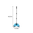 thumbnail image 3 of Fwttom Sweper Sneeper, H& Push Sweeper, Dry Sweep & Wet Drag Two in One Sweeper, Home Sweeping Mopping Machine,Floor Sweeper with 2 Corner Brushes, 3 of 8