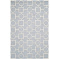 thumbnail image 2 of SAFAVIEH Cambridge Joyce Geometric Wool Area Rug, Light Blue/Ivory, 6' x 9', 2 of 4