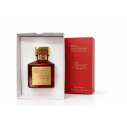 Eau De Parfum Spray -Inspred by Famous Scent Amber Woody Scent-  Luxury Red Bottle, Gift Ready -  60ml / 2 Fl Oz