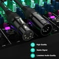thumbnail image 7 of J&D 5 PIN XLR DMX Cable, 10 ft Blue - DMX512 XLR 5 Pin Male to Female DMX Stage Light, 7 of 7