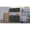 thumbnail image 2 of FM FURNITURE Conway 4 Piece Garage Set Black Engineered Wood, 2 of 8