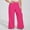 Hot Pink, variant on Vivianyn HD Women's Plus Size Wide Leg Palazzo Pants, Flowy Elastic Waist Casual Pants,White,Size XL-XXXXXL