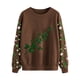 thumbnail image 2 of TaTaai St Patricks Day Sweatshirt Women Shamrock Long Sleeve Shirt Irish Festival Holiday Crewneck Causal Top Gift, 2 of 5